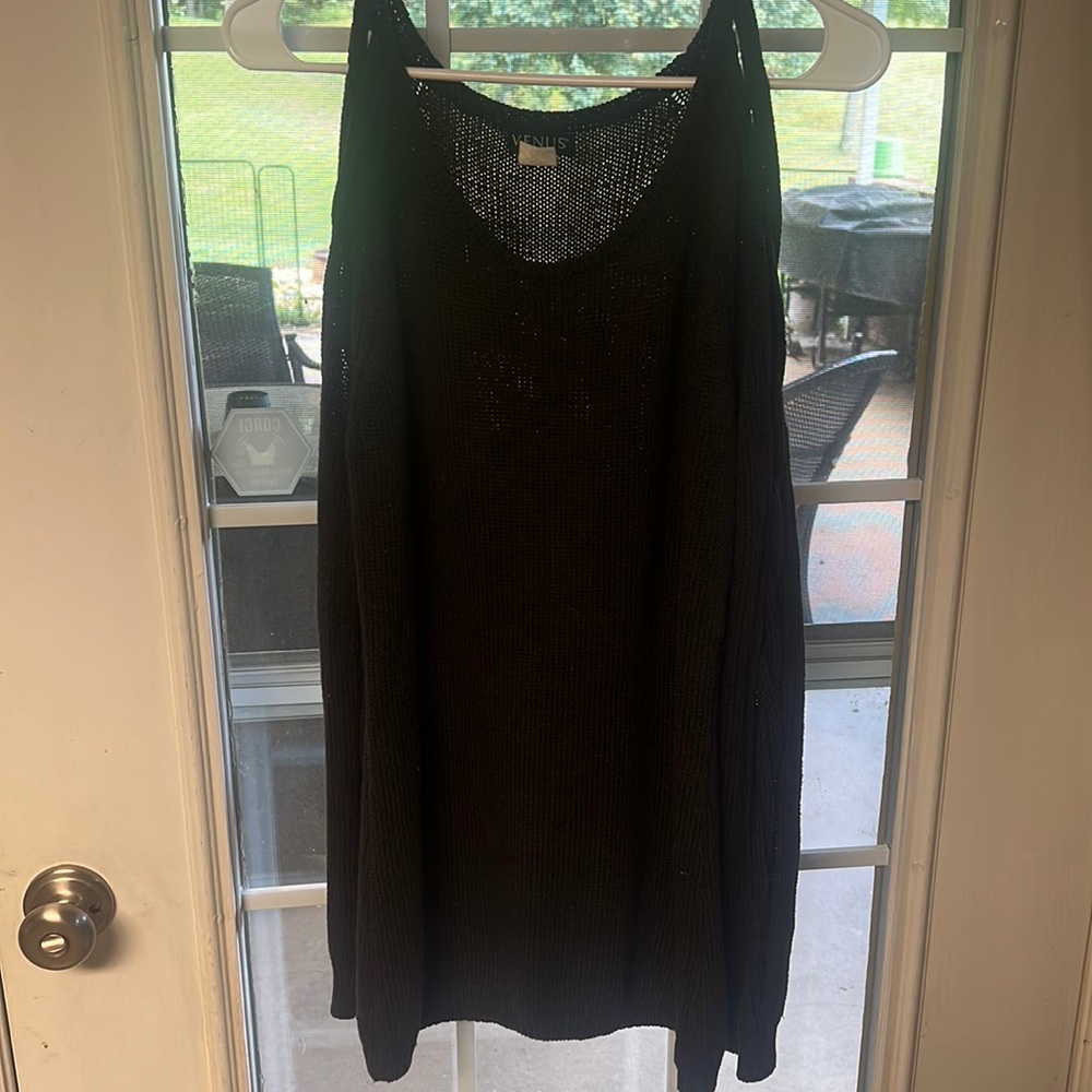 Oversized Venus Sweater with sleeve cutouts